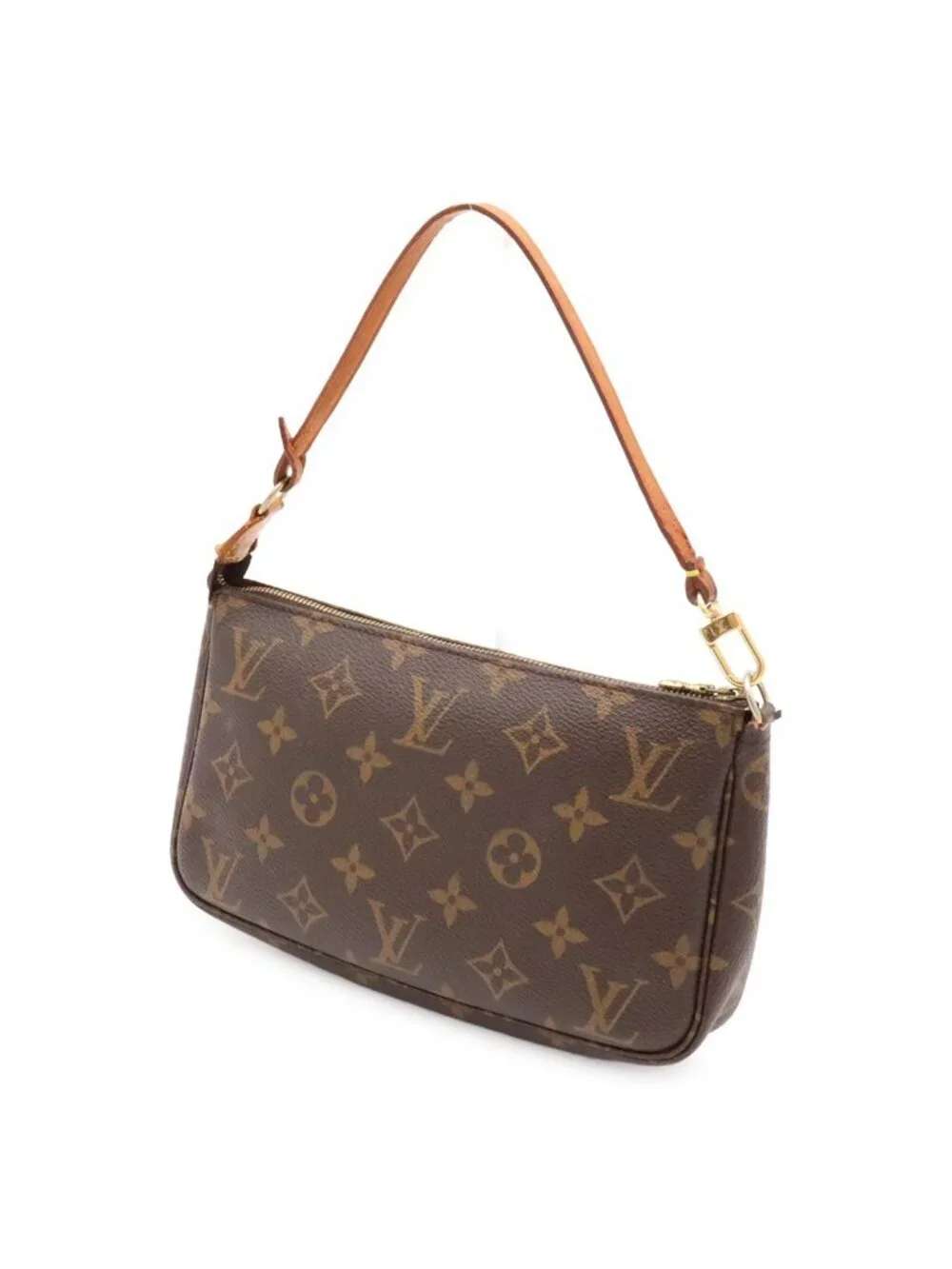 Louis Vuitton Monogram Pochette Soir Pouch Handbag Party
